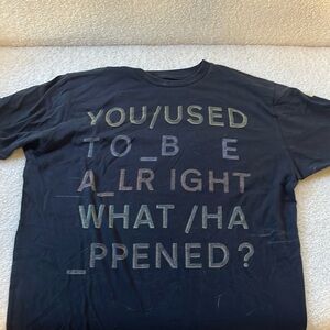 Radiohead in rainbows tour T shirt